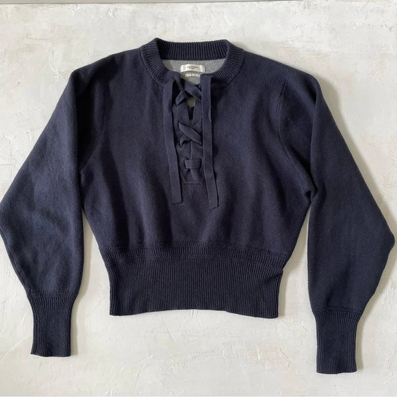Isabel Marant Etoile Dark Midnight Kaylyn Sweater Size 42 - Picture 2 of 9